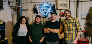 Four members of the Caffe Vita service team.