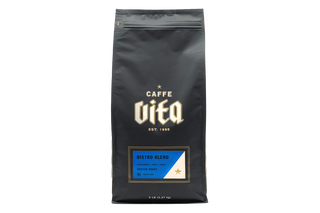 5lb bag of Bistro Blend front, no background.