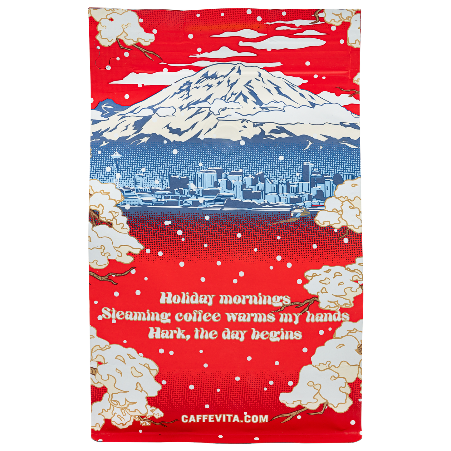 Product Image: 12oz Holiday Blend bag - back.