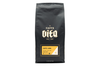 5lb bag of Caffe Luna front, no background.