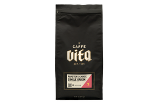 Vita 5lb bag with label, ROASTERS CHOICE SINGLE ORIGIN - A NEW SELECTION EACH MONTH