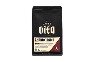 Caffe Vita Cherry Bomb coffee package.