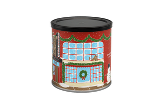 Holiday Blend tin back, no background