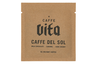 Packet of Instant Caffe Del Sol, no background.