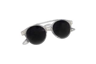 Clear sunglasses, front