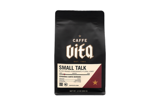 Caffe Vita coffee bag of Small Talk no background